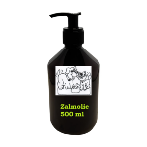 Zalmolie pompfles 500 ml